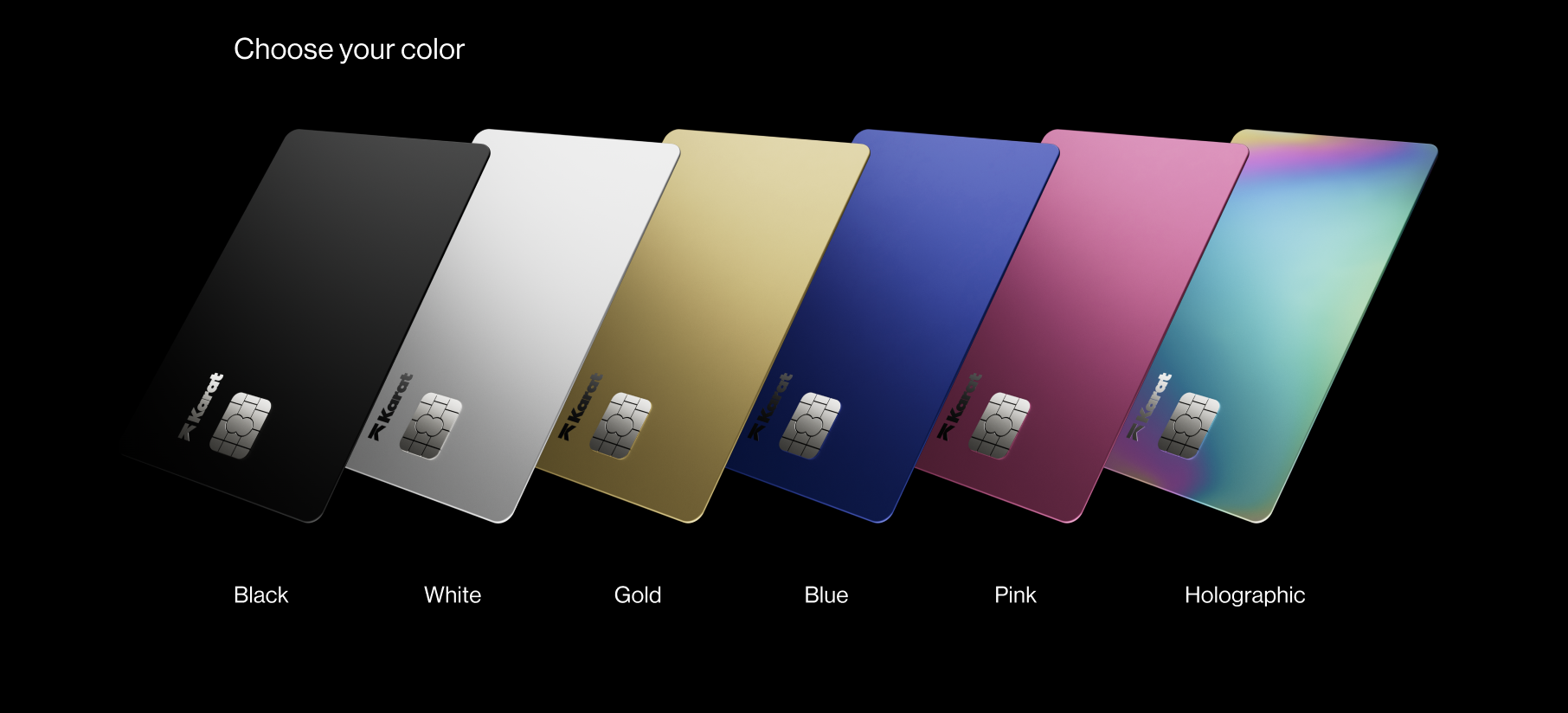 Karat Card Prequalify for a credit limit